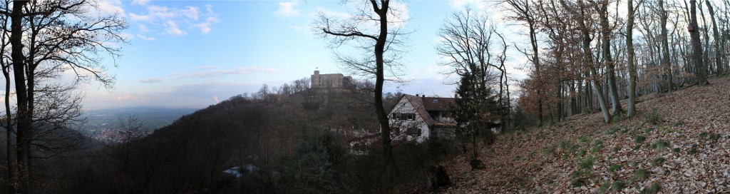 DB0NW Blick mit Schloss