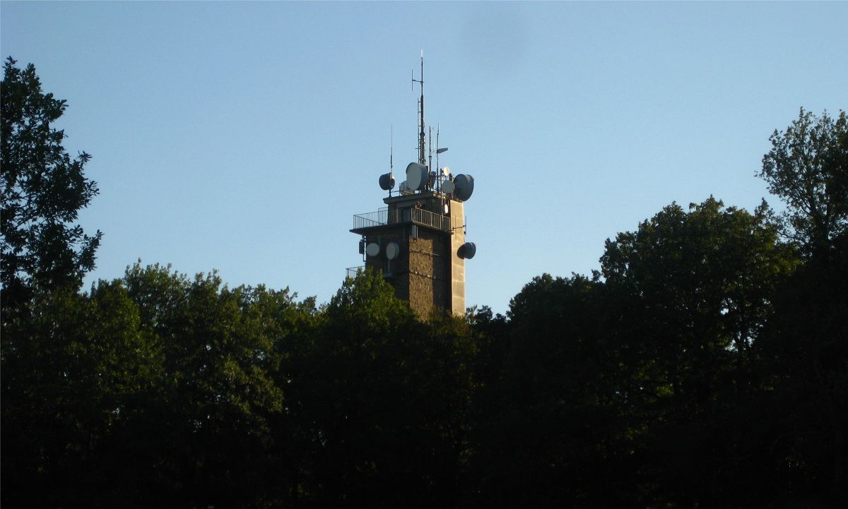 DB0WP Potzbergturm von Nordosten