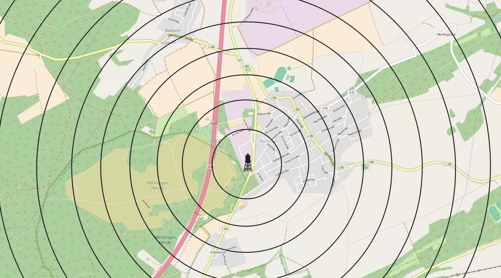 DB0VEA Mehlinger Wasserturm Amateurfunk Relais