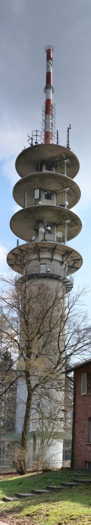 DB0ZH Telekom Turm Heidelberg Königsstuhl 3