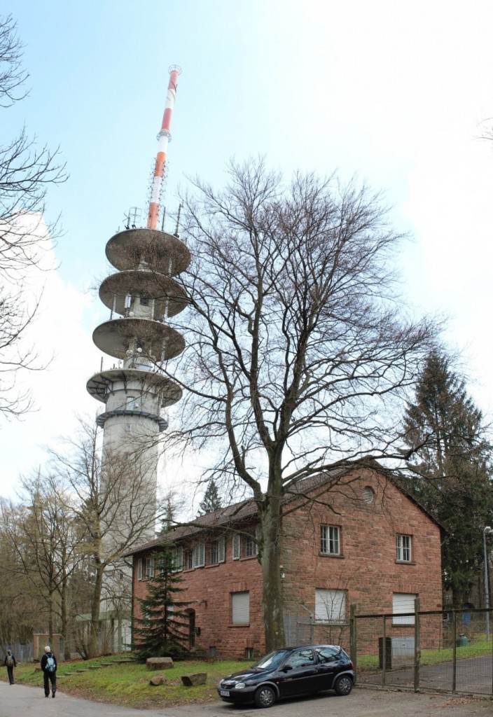 DB0ZH Telekom Turm Heidelberg Königsstuhl 8