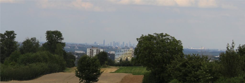 DB0ZDF Blick auf Frankfurt