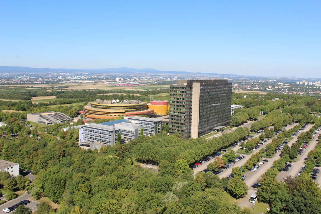 Mainz Lerchenberg Fernsehgarten und DB0ZDF DO0SMZ